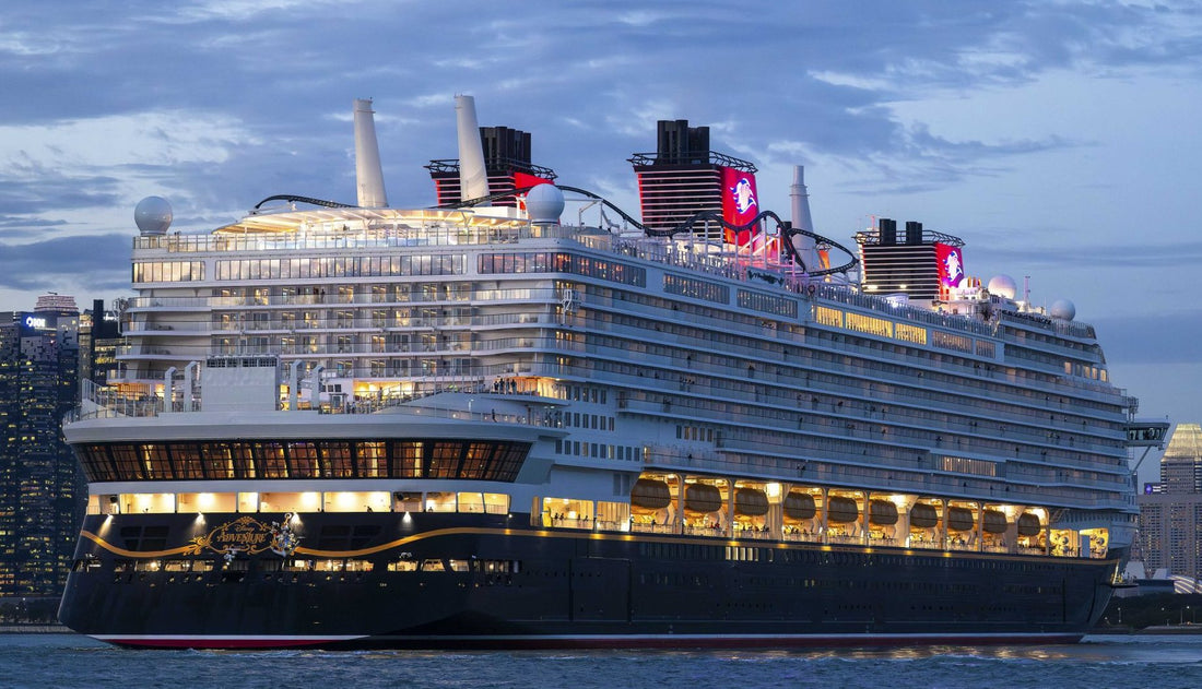 Disney Adventure Cruise Ship in Singapore
