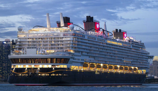 Disney Adventure Cruise Ship in Singapore