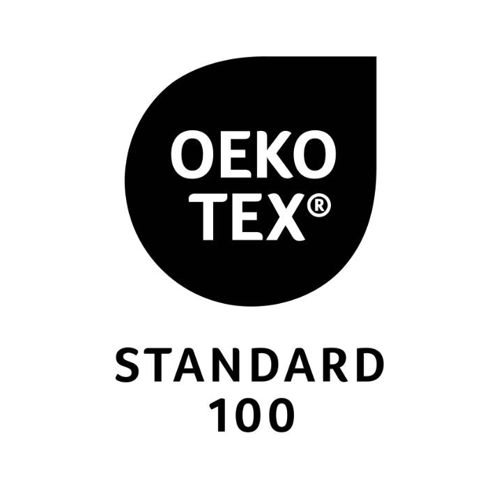 Oeko-Tex Standard 100 logo on a white background