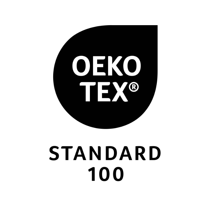 Oeko-Tex Standard 100 logo on a transparent background